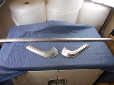 1966 67 Ford Ranchero Bed Tailgate Trim Molding Chrome 3 Pieces