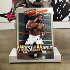 Topps Chrome WWE Junkyard Dog WrestleMania Insert 2026 WMR-13