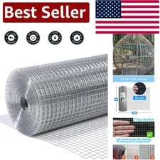 Eco-Friendly 48" x 100' Galvanized Wire Mesh for Poultry & Garden Protection