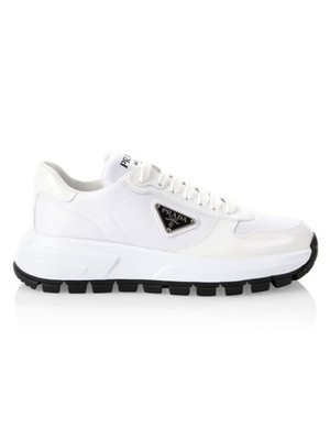 Prada Prax 01 Sneakers - White/Black nylon 36.5 authentic