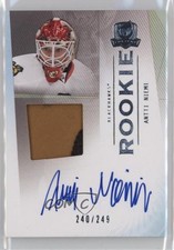 2009-10 Upper Deck The Cup Rookie 240/249 Antti Niemi #134 Patch Auto 0bz8