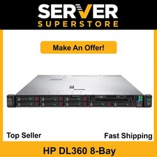 HP Proliant DL360 G10 Server 2x Gold 6140 =32...
