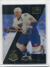 1996-97 Pinnacle Zenith - BRETT HULL - Z-Team #7 - BLUES