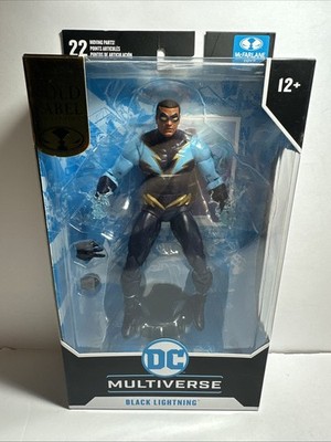 DC Multiverse McFarlane Toys Gold Label Black Lightning Final Crisis Read