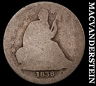 1838 Seated Liberty Dime- Scarce Better Date  No Reserve #i4963