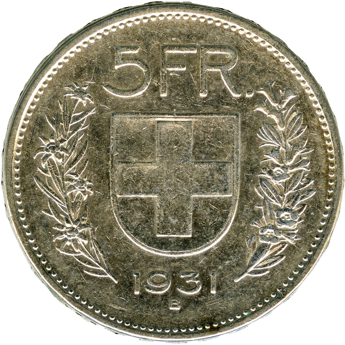 Silver 1931 Year Swiss Coins for sale | eBay