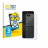 3X Panzerfolie Schutzglas FüR Samsung Galaxy Z Flip 7 Fe (RüCkseite) Schutz
