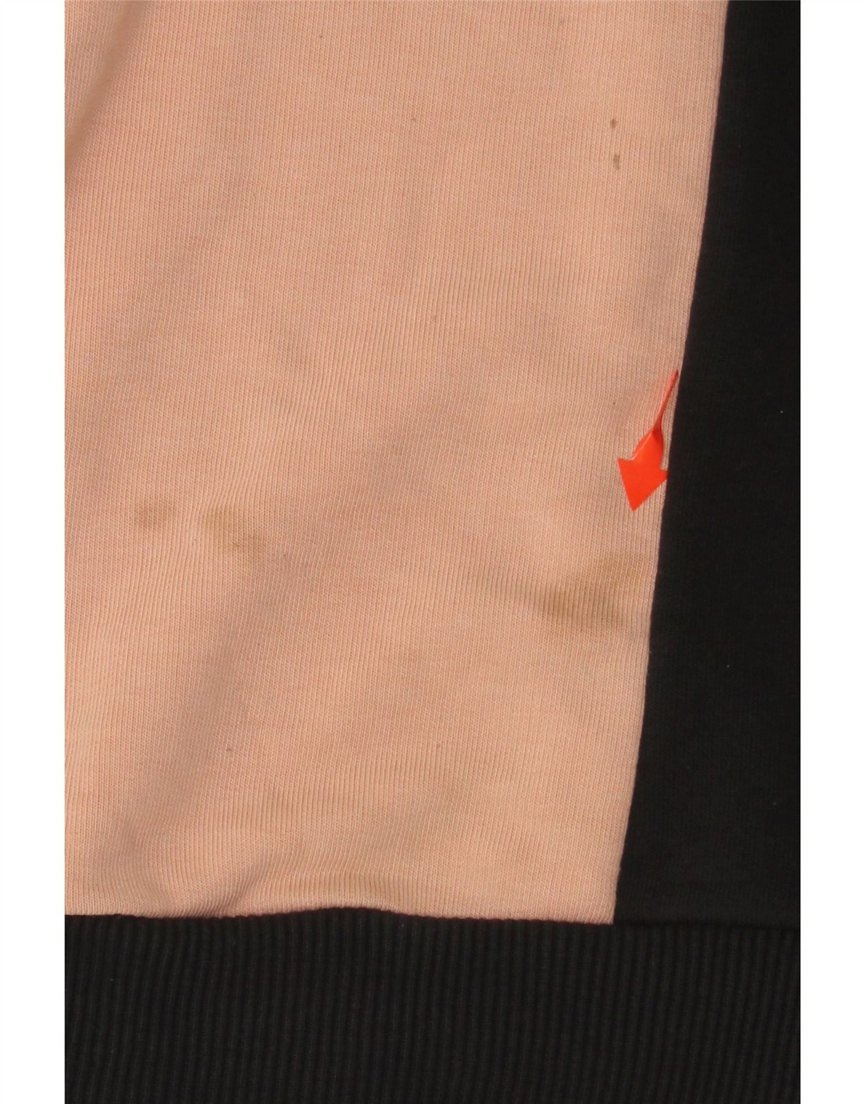 FILA maglione donna oversize crop con cappuccio UK 6 XS multicolore colorblock JT04