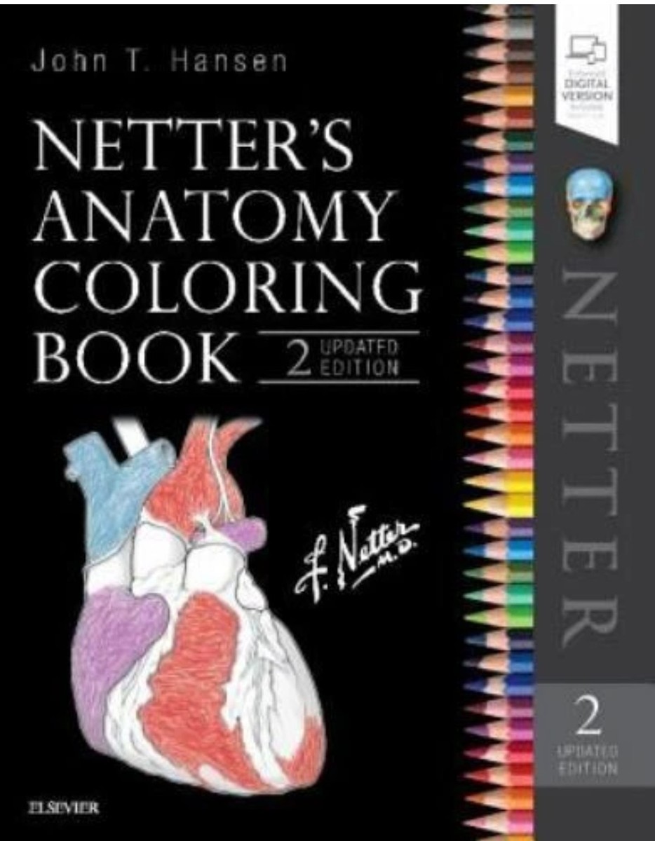 Netter's Anatomy Coloring Book 2: Updated Edition 9780323545037| eBay