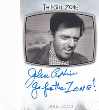 2020 The Twilight Zone Archives - John Astin Ai-28 Inscription 