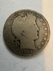1902-O 50c Barber Silver Half Dollar
