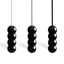 Bathroom Light Pull Cord Handle,String and Connector.Elegant Pebble Style Handle