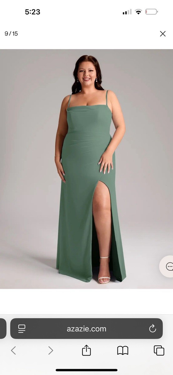 Azazie, Eucalyptus , Size 16 Dress with tags- NEW