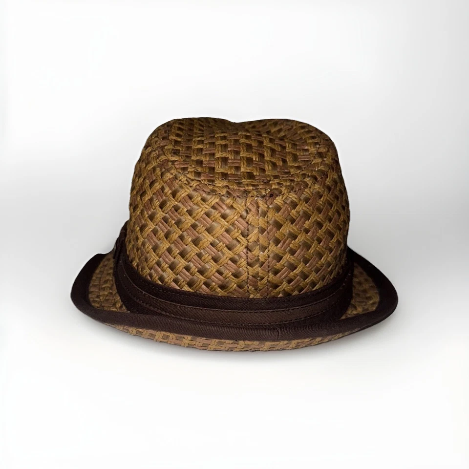 Goorin Bros. Men’s Straw Fedora Lined Hat Size Medium - Image 3 of 4