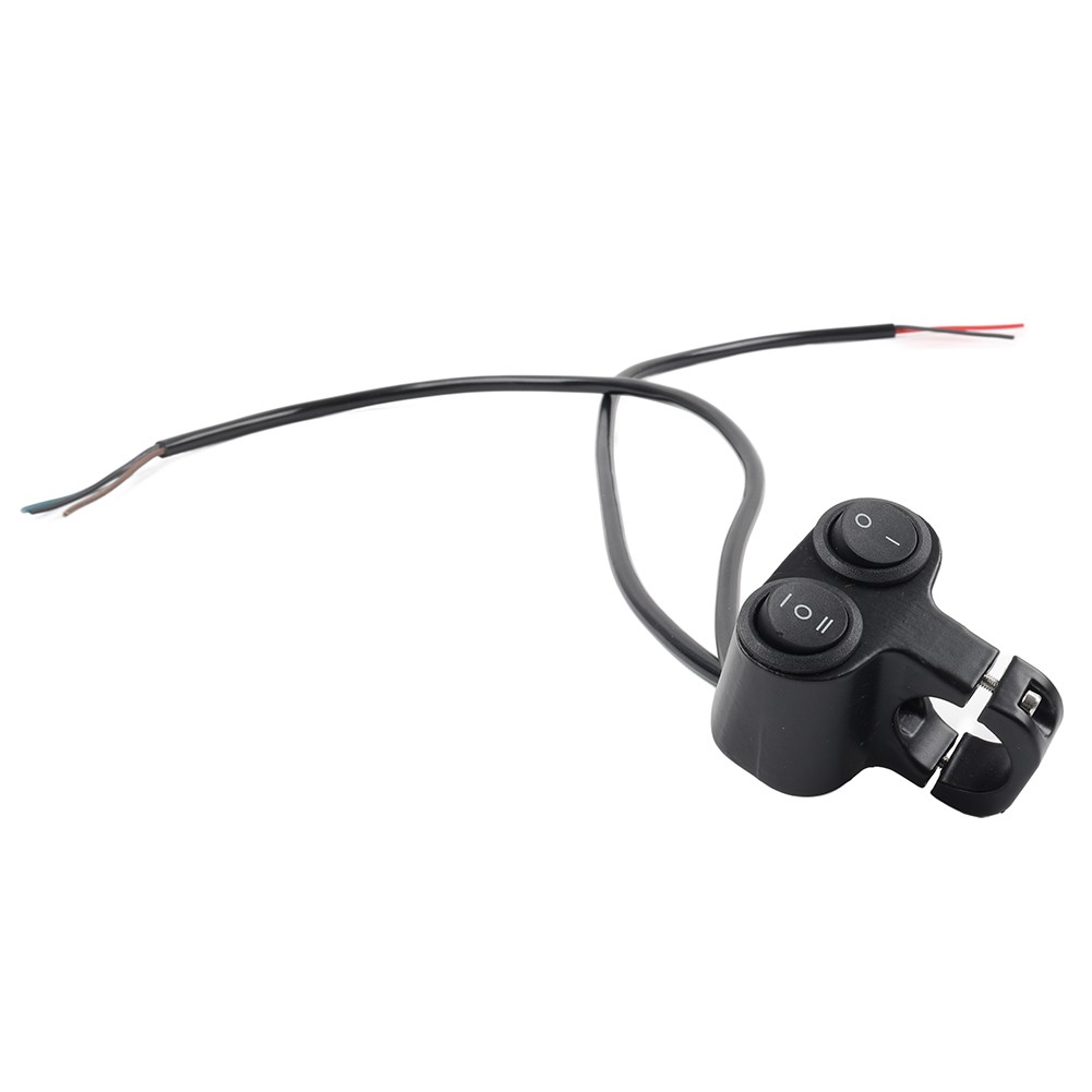 7/8" Motorcycle ATV Dual Button On Off Switch Handlebar Headlight Fog Spot Light