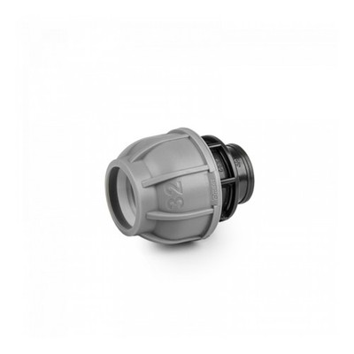 Schlauchkupplung mit Innengewinde Klemmverbinder  für PE Rohre 20-50 mm