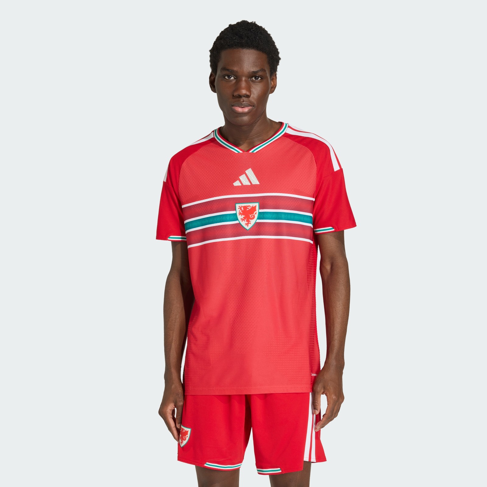 Adidas men Wales 26 Home Authentic Jersey 14190₽