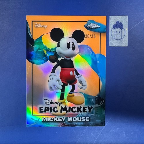 Mickey Mouse [Red] #EM-20 2026 Topps Disney Neon Epic Mickey card