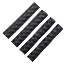 6.2" Soft Rubber Panel Fit Picatinny Rail Protector Covers Golf Surface 4PCS