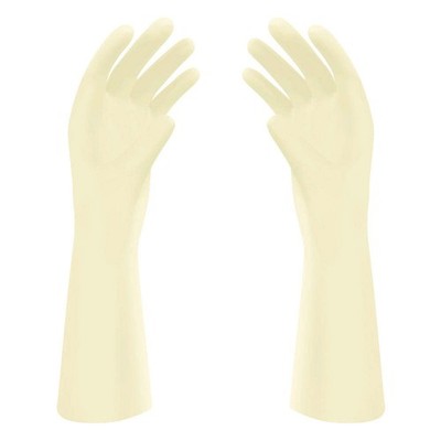Meditrade  unisex OP-Handschuhe Reference  beige Größe 7, 50 Paar