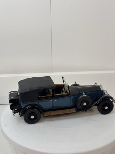 Franklin Mint schwarz/blau FMC4 - 1929 Rolls Royce Phantom I Cabriole - A/F - Bild 6 von 10