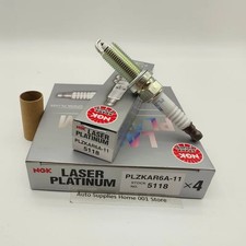 4Pcs NGK 5118 PLZKAR6A-11 Spark Plug For Renault Fluence Koleos Latitude 2.0L