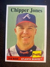 2007 Topps HERITAGE CHIPPER JONES NR/MT BASEBALL CARD BRAVES