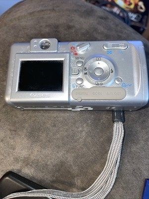 Canon PowerShot A400 3.2MP Digital Camera Silver PC1080 - Tested