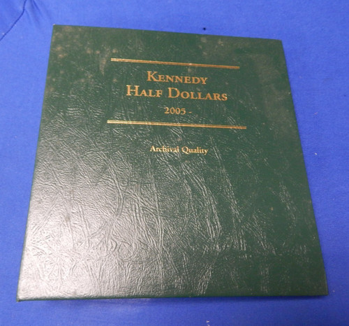 LITTLETON ALBUM for KENNEDY HALF DOLLARS starting 2005 -- Used Empty