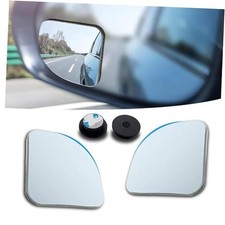 2 PCS Car Blind Spot Mirror, 1.96" Fan-shaped HD Frameless Wide-angle