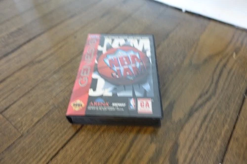 NBA JAM Tournament Edition Sega Genesis Video Game with Manuel
