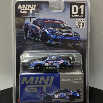 Nissan Silvia S15 D-MAX Racing Mini GT 2023 D1 Grand Prix #857 1:64