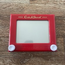 Toysmith 9928 Classic Etch A Sketch Magic Screen Works Well