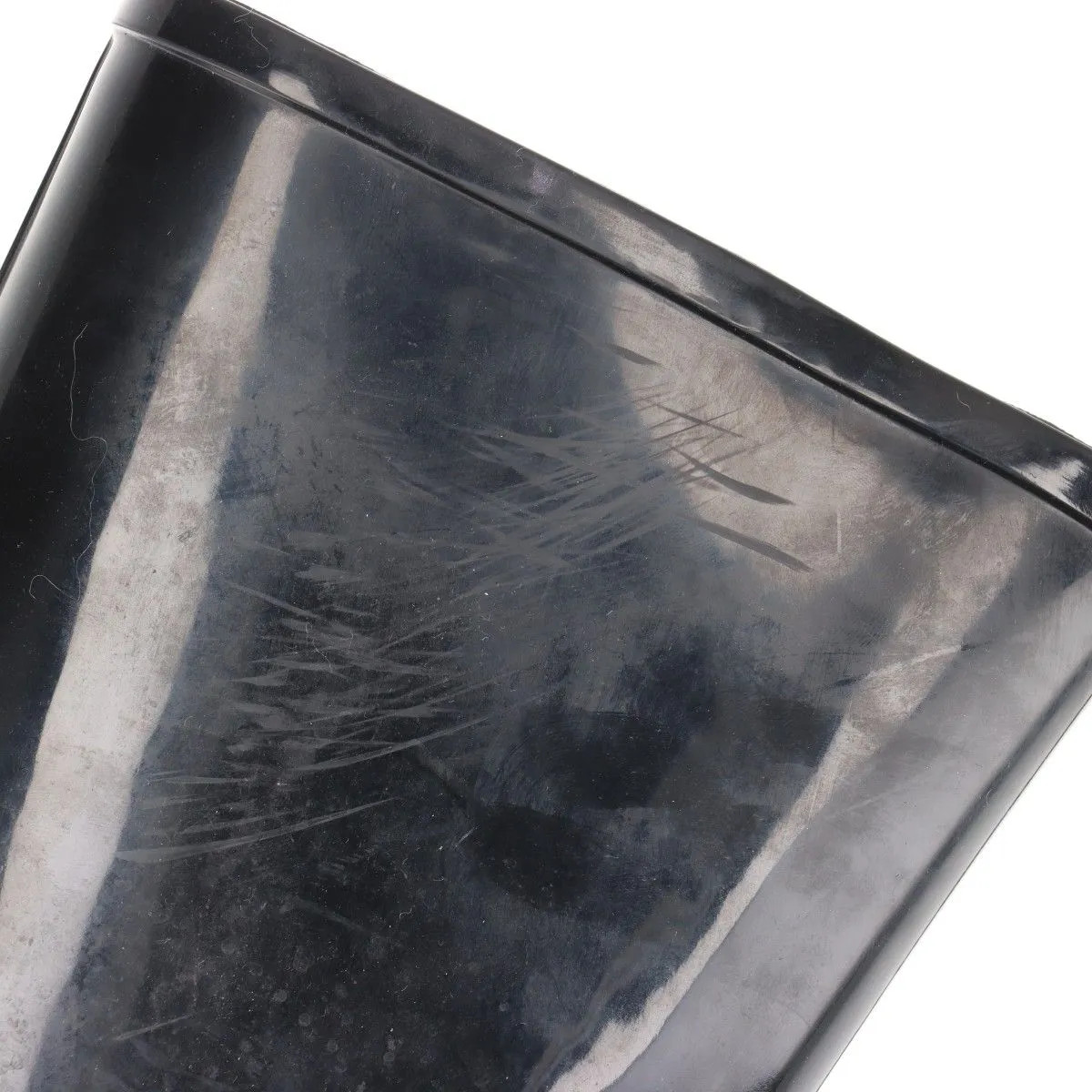 Chanel Coco Mark Camelia 10P Rubber Rain boots 38 Ladies' Black x ivory G26648 W thumbnail 12