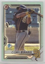 2021 Bowman Draft 1st Edition Sky Blue Foil Eguy Rosario #BD-33 0u17