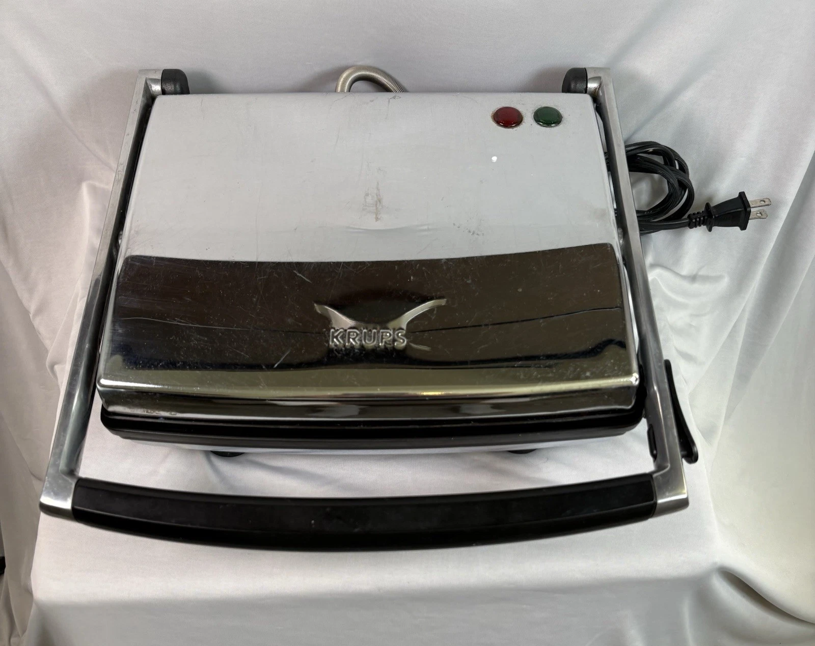 KRUPS Universal Grill & Panini Maker Stainless Steel Press FDE3 Tested Works
Opens in a new window o