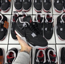 NIKE AIR JORDAN 4 BRED 2026 MULTIPLE MEN,WOMEN,KIDS SIZES BRAND NEW