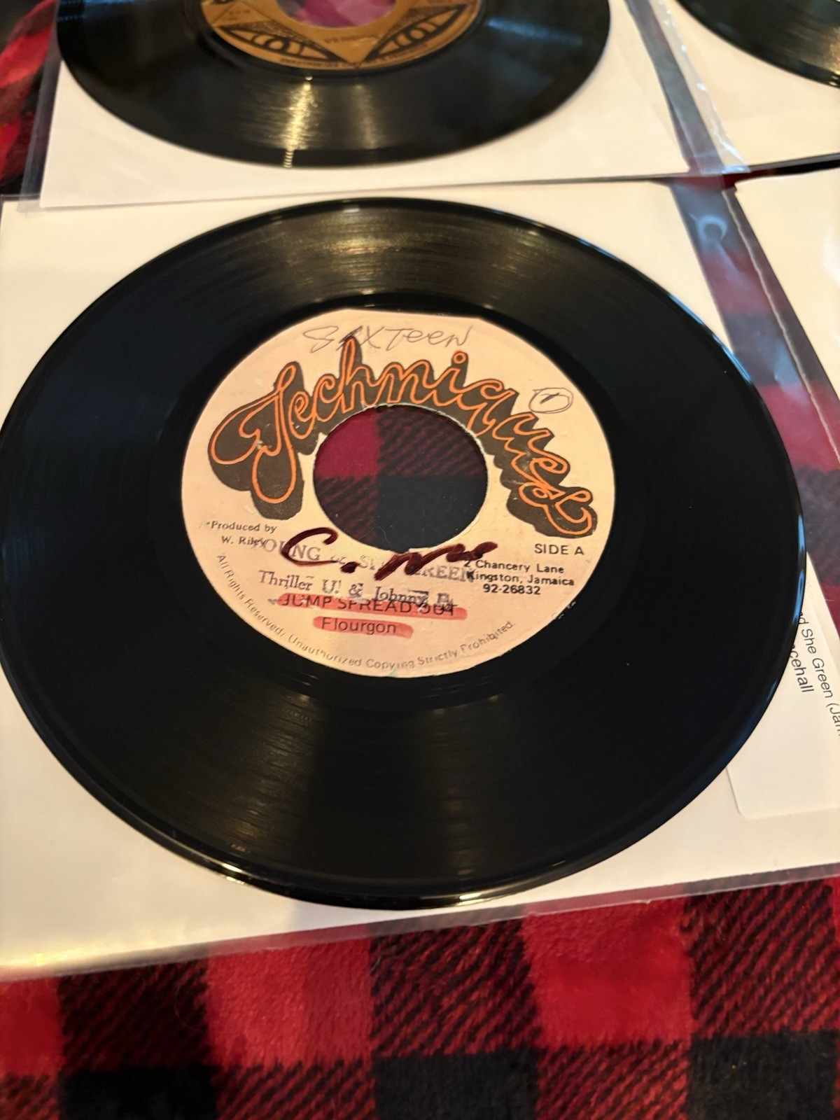 Reggae Jamaica Rocksteady Dancehall Dub 7” Single Lot (4)