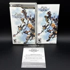 Kingdom Hearts: Birth by Sleep (PlayStation Portable PSP, 2010) CIB W Manual