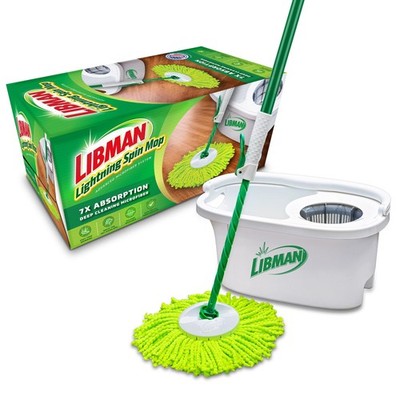 Libman Commercial Libman Lightning Mop Mop And Bucket Wringer Set Mop For Floor