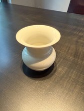 KPM Berlin Porzellan Vase Modell Fidibus 1 wei&szlig; Karl Friedrich Schinkel 1. Wahl