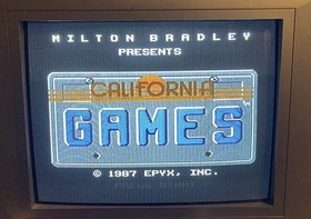 California Games (Nintendo NES, 1989) testato e funzionante