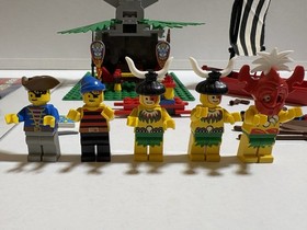 Lego 6262 Pirates/ Islanders, King Kahuka's Throne, Complete With Instructions