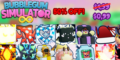  Bubble Gum Simulator Infinity Pets  - ULTRA CHEAP !50% OFF! 