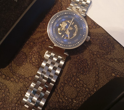 Miyota Automatik / Automatic  Uhr  Limited Blau Silber Seiko Citizen Orient