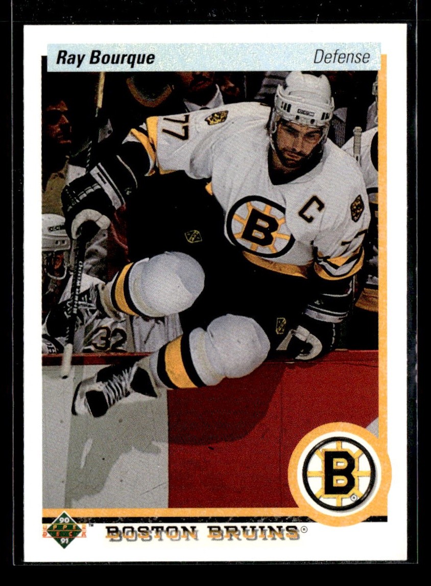 1990-91 Upper Deck #64 Ray Bourque J184