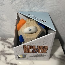 Handcrafted Boulder Block - Build Strength and Precision Solid 10cm Wooden Boul