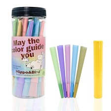 50 Pack Pre Rolled Cones, 108mm Size Cones Rolling Paper, Sturdy Natural Gum ...