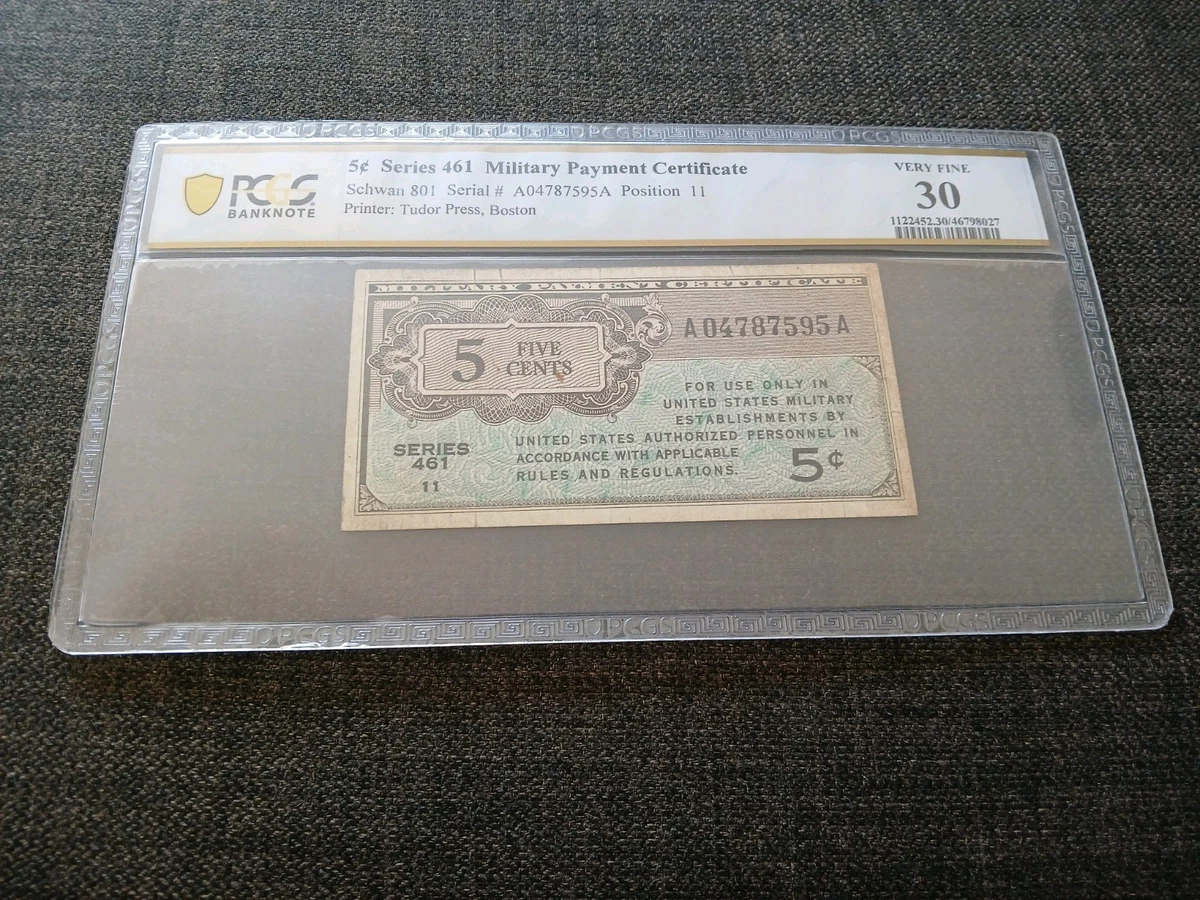 US Military Payment Certificates for sale | eBay
