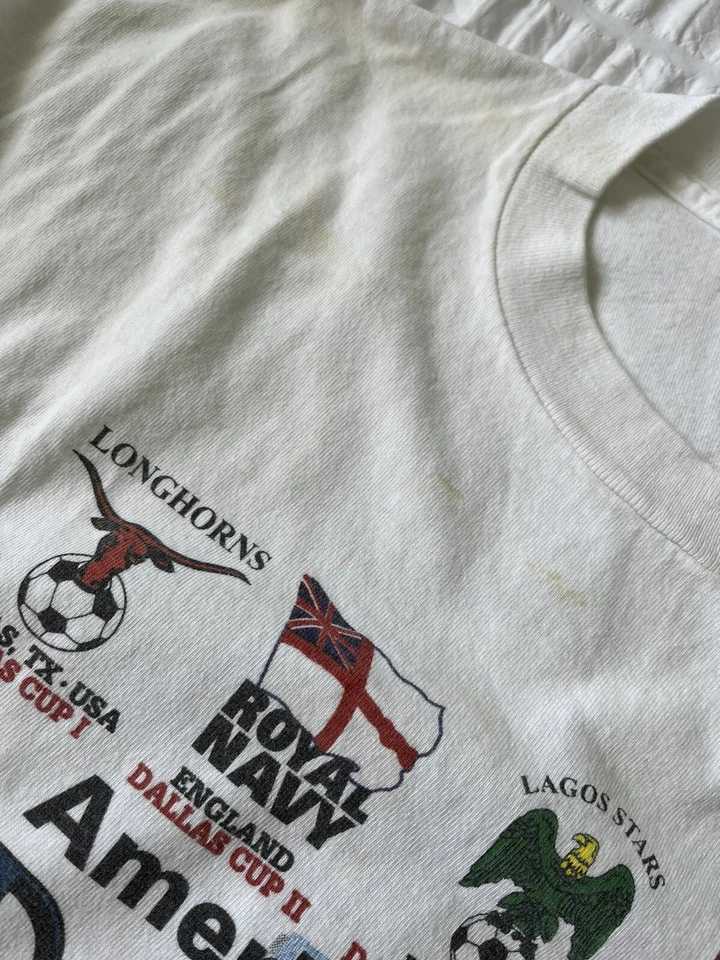 Футболка с графикой Dallas Cup XVI Plano Sports Center Italia размер XL - Изображение 4 из 4